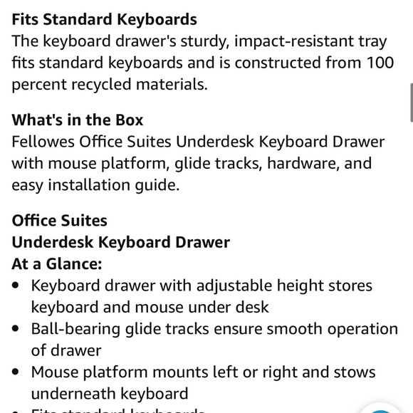Keyboard tray - Picture 4 of 6